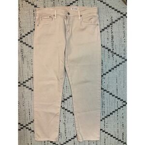 AG Jeans The Legging Ankle Sz 31 Women's Peach Straight Leg Denim Pants‎